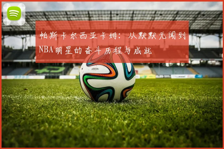 帕斯卡尔西亚卡姆：从默默无闻到NBA明星的奋斗历程与成就